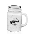 16 oz. Savannah Ceramic Personalized Mason Jar