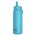 20 oz Hydrapeak® Stainless Steel Mini Bottle w/ Straw Lid