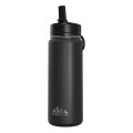 20 oz Hydrapeak® Stainless Steel Mini Bottle w/ Straw Lid