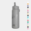 20 oz Hydrapeak® Stainless Steel Mini Bottle w/ Straw Lid