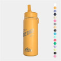 20 oz Hydrapeak® Stainless Steel Mini Bottle w/ Straw Lid