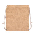 India Jute Drawstring Bag