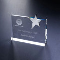 5" x 7" Star Wedge Award