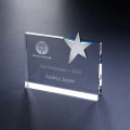 5" x 7" Star Wedge Award