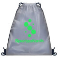 Satin Reversible Drawstring Backpack