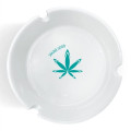 Custom White Glass Ashtrays