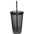 16 oz. Double Wall Acrylic Tumbler with Straw
