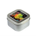 Small Square Window Tin Premium Fill