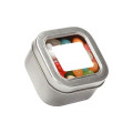 Small Square Window Tin Premium Fill