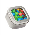 Small Square Window Tin Premium Fill