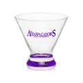 8.25 oz.  Cosmopolitan Stemless Martini Glasses