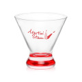 8.25 oz.  Cosmopolitan Stemless Martini Glasses