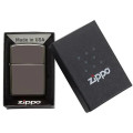 Zippo® USA-Made Classic Windproof Black Ice Lighter