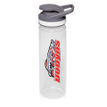 22 oz Flip Top Plastic Sports Bottles