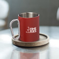 10 oz. Carabiner Handle Stainless Steel Mug