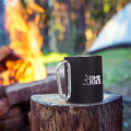 10 oz. Carabiner Handle Stainless Steel Mug