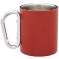 10 oz. Carabiner Handle Stainless Steel Mug