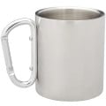 10 oz. Carabiner Handle Stainless Steel Mug