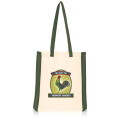 Side Stripes Cotton Tote Bags