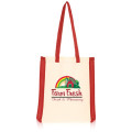 Side Stripes Cotton Tote Bags