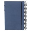Spiral Notebooks with Elastic Closure