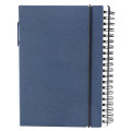 Spiral Notebooks with Elastic Closure