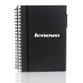 Spiral Notebooks with Elastic Closure