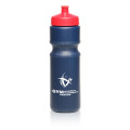 28 oz Push Cap Plastic Water Bottle