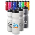 28 oz. Push Cap Plastic Water Bottle