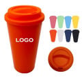 16oz Double layer plastic Macron color coffee cup