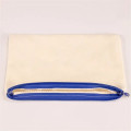 Canvas Cosmetic Bag With Zipper