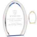 7" Radiant Halo Oval Acrylic Award