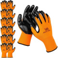 Nitrile Coated Safety Work Gloves