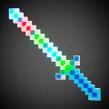 LED Blue Pixel Sword