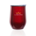 12 oz. Shelby Stemless Wine Glass with lid