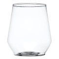 12 oz. Stemless Plastic Wine Glass