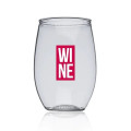 16 oz. Plastic Stemless Wine Glasses