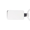 Reflection Flat Metal Keychain