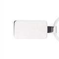 Reflection Flat Metal Keychain