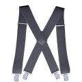 Heavy Duty Clip Adjustable X Back Suspender