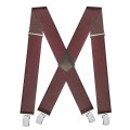 Heavy Duty Clip Adjustable X Back Suspender