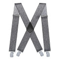 Heavy Duty Clip Adjustable X Back Suspender