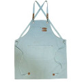 Adjustable Denim Bib Work Apron