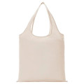 5 oz. Cotton Canvas Shopper Foldable Bag W/ Handle (16"x15")