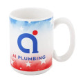 USA Full Color 15 oz White Ceramic Mug
