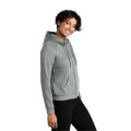 Allmade Women's Organic CVC Fleece Full-Zip Hoodie