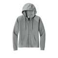 Allmade Women's Organic CVC Fleece Full-Zip Hoodie