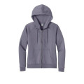 Allmade Women's Organic CVC Fleece Full-Zip Hoodie
