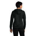 Allmade Women's Organic CVC Fleece Full-Zip Hoodie