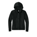 Allmade Women's Organic CVC Fleece Full-Zip Hoodie